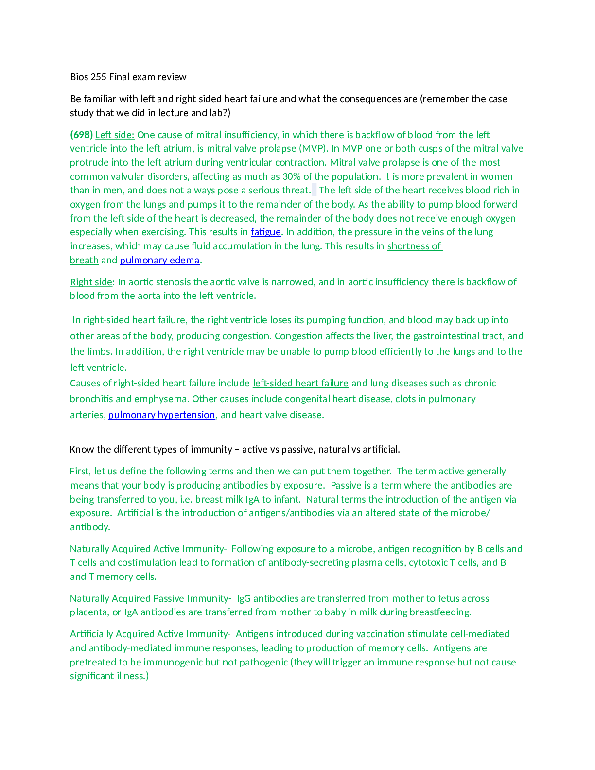 Preview image for A&P 3 FINALExam filled out